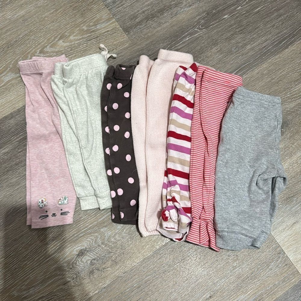Bundle of 7 baby pants